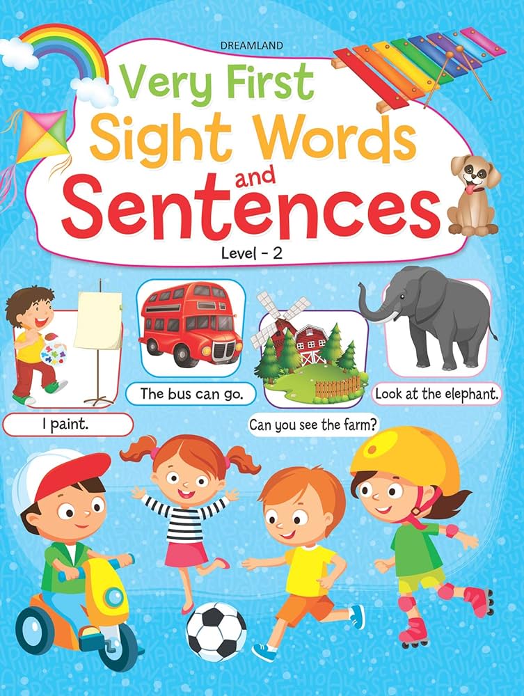 very first sight words book